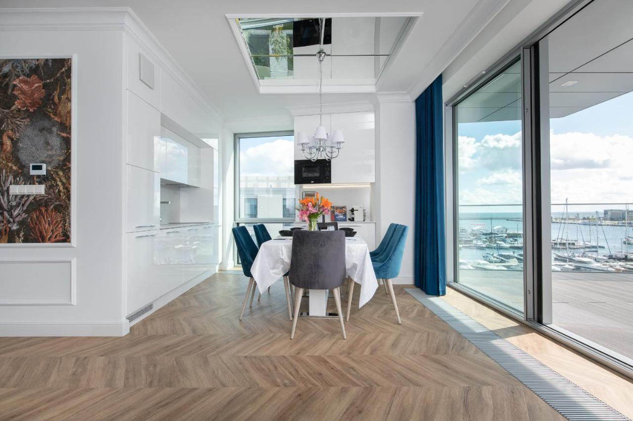 Yacht Park Premium Apartment Sea View Gdynia Eksteriør billede