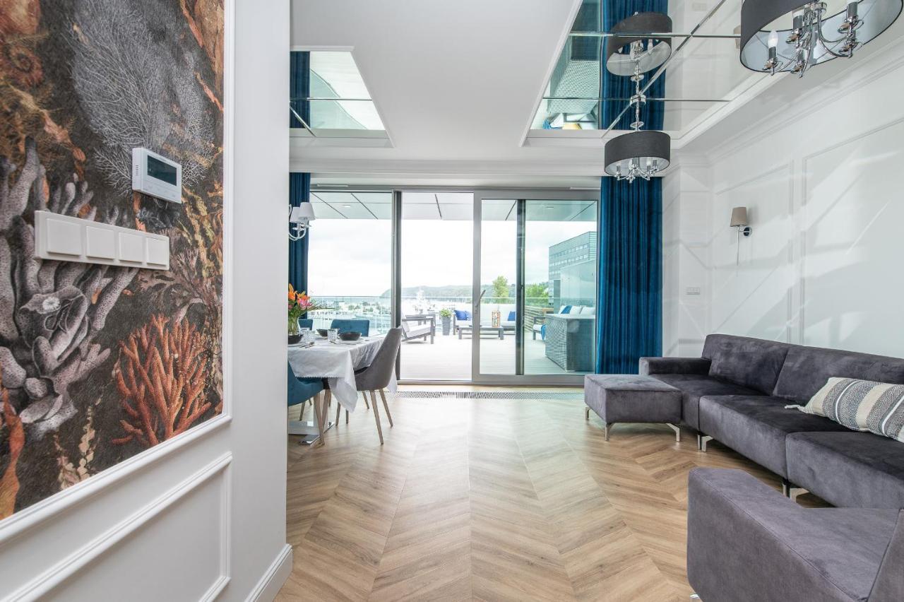 Yacht Park Premium Apartment Sea View Gdynia Eksteriør billede