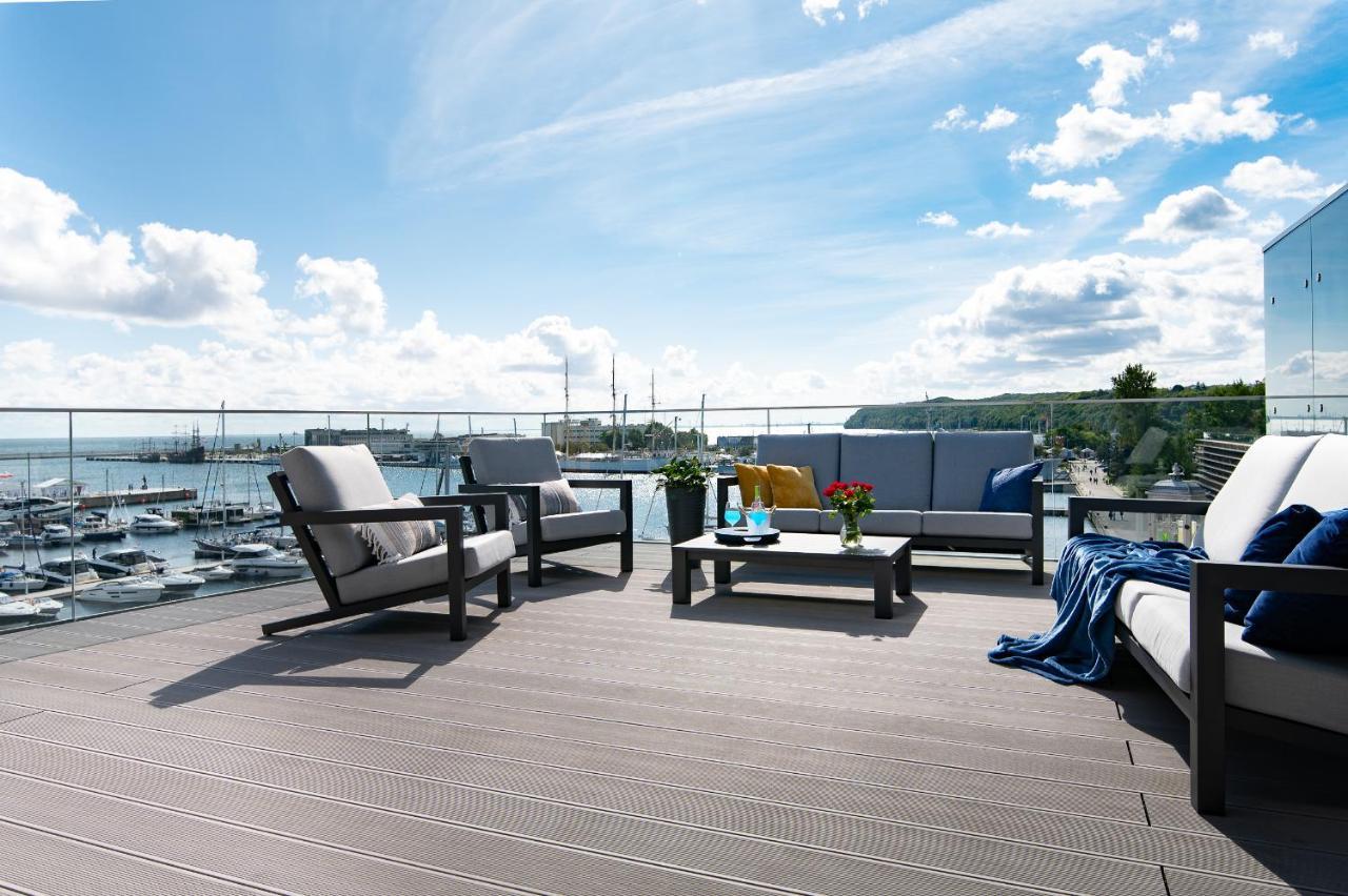 Yacht Park Premium Apartment Sea View Gdynia Eksteriør billede