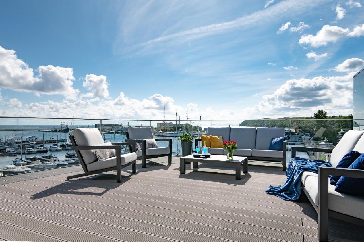 Yacht Park Premium Apartment Sea View Gdynia Eksteriør billede